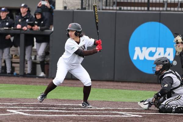 Brown University freshman makes history, becomes first woman to play NCAA Division 1 baseball