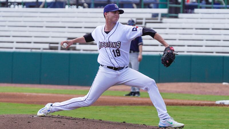 Victor Lizarraga whirled a career-high seven scoreless innings, and the bullpen slammed the door to help the San Antonio Missions blank the Midland RockHounds in a 2-0 win. San Antonio is now within a half-game of first place in the Texas League South Division.