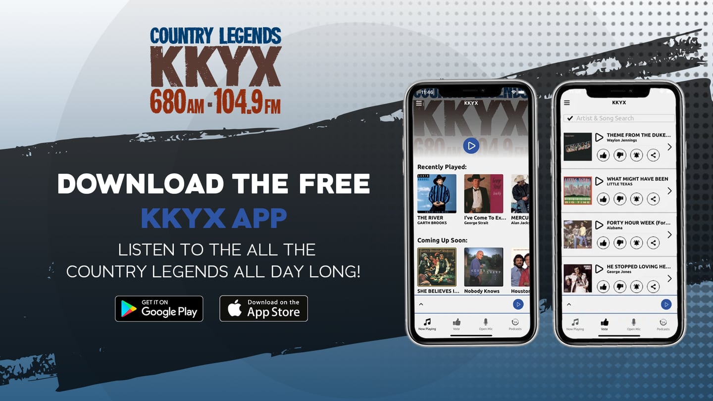 Download the KKYX App Today