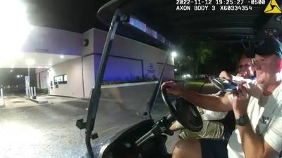 Tampa police chief shows badge during golf cart traffic stop in neighboring county