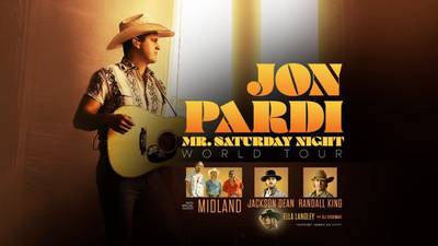 Jon Pardi's bringing 'Mr. Saturday Night' worldwide