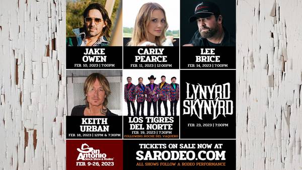San Antonio Rodeo 2023 - First Artists Announced!