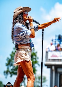 Check out these photos of HARDY, Bailey Zimmerman, Clint Black, Sara Evans, and many more from Saturday at Country Concert '24 in Fort Loramie, Ohio