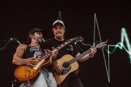 Check out these photos of Alabama, Cole Swindell, Ernest, and many more from Friday at Country Concert '26 in Fort Loramie, Ohio
