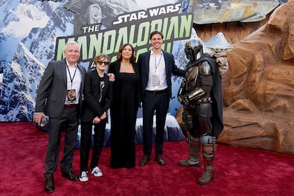 'The Mandalorian And Grogu' premiere